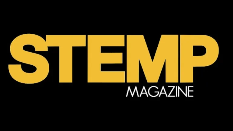Logo Stemp Magazine en jaune.